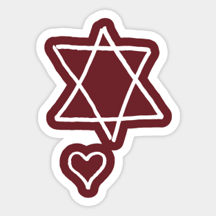 And.. You're Jewish (W) Sticker